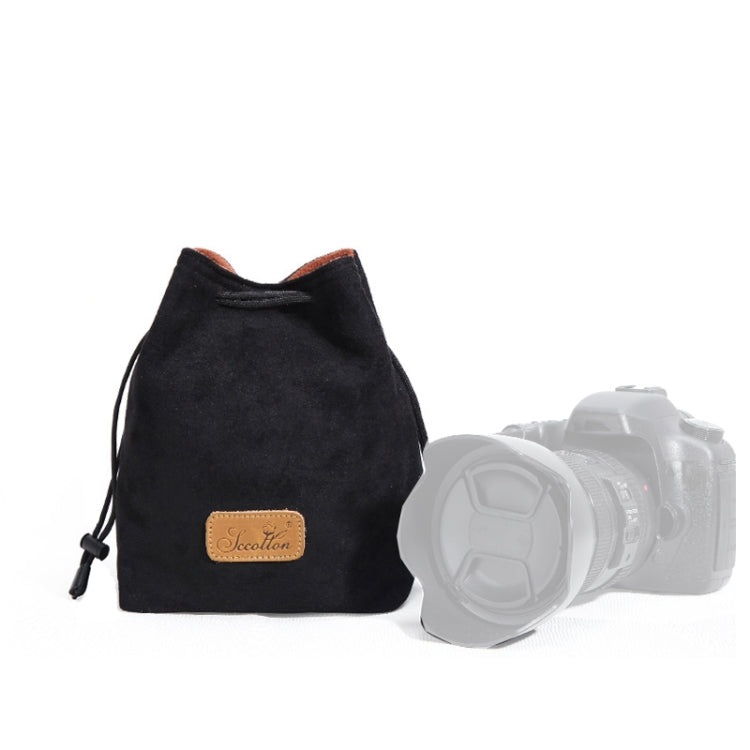 Camera Lens Bag – Cotton Liner Shockproof Protective Pouch