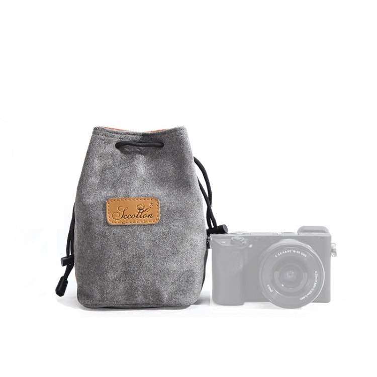 Camera Lens Bag – Cotton Liner Shockproof Protective Pouch