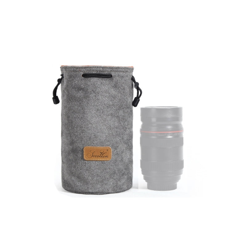 Camera Lens Bag – Cotton Liner Shockproof Protective Pouch