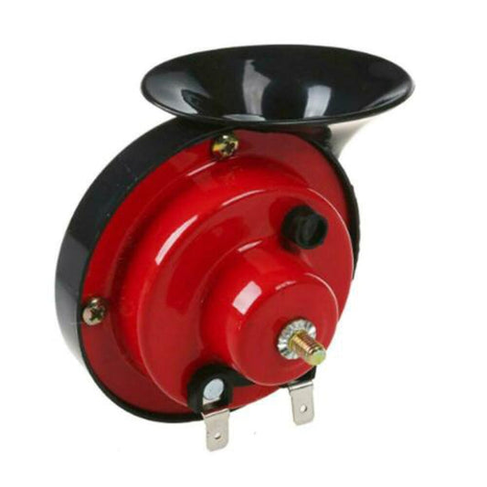 1 Paar 110BD 12V Motorrad-Elektroauto lautes Einzelschall-Schneckenhorn, Schneckenhorn