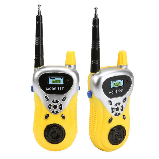 Kids Walkie Talkies Set | Wireless Two-Way Radio Toy for Children 3+ | Yellow, Green & Blue