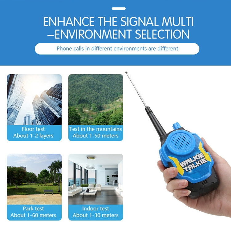 Kids Walkie Talkies Set | Wireless Two-Way Radio Toy for Children 3+ | Yellow, Green & Blue
