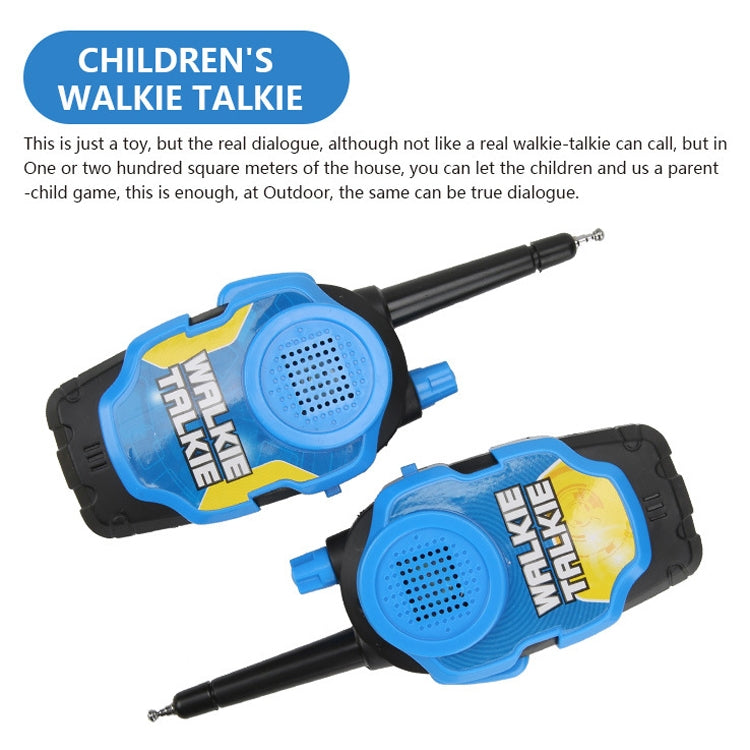 Kids Walkie Talkies Set | Wireless Two-Way Radio Toy for Children 3+ | Yellow, Green & Blue