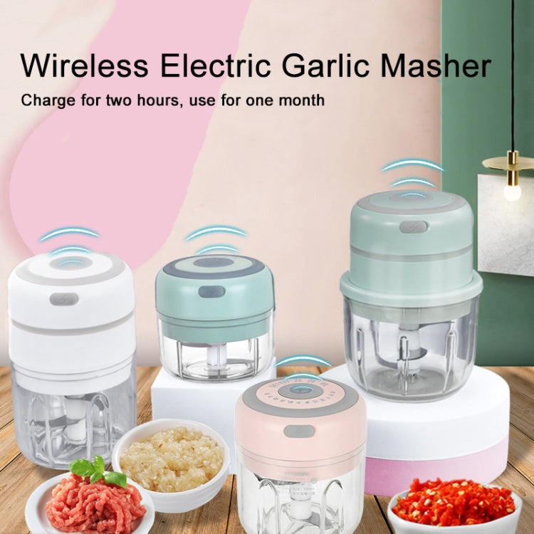 ZM-14 Mini Wireless Electric Garlic Masher & Baby Food Blender | USB Rechargeable