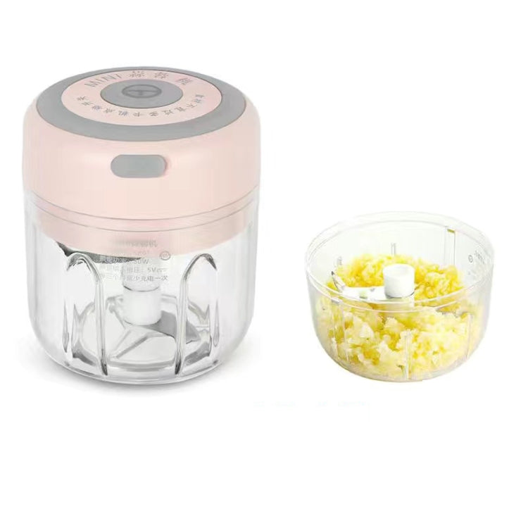 ZM-14 Mini Wireless Electric Garlic Masher & Baby Food Blender | USB Rechargeable