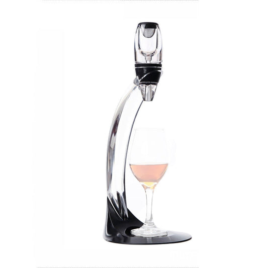 Quick Wine Decanter Set with Pourer & Filter — 16cm Aerating Decanter