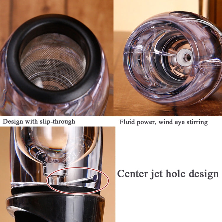 Quick Wine Decanter Set with Pourer & Filter — 16cm Aerating Decanter