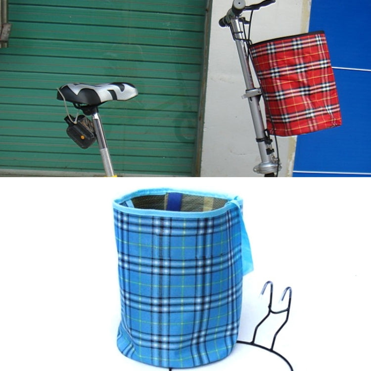 Folding Bicycle Handlebar Basket | Waterproof Cloth | No-Tool Fit | 4 Colours