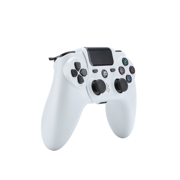 ZR486 Kabelloser Gamecontroller für PS4, Weiß, Schwarz, Burst, Lila Sternenhimmel