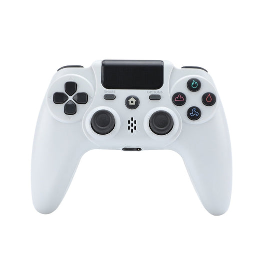 ZR486 Kabelloser Gamecontroller für PS4, Weiß, Schwarz, Burst, Lila Sternenhimmel