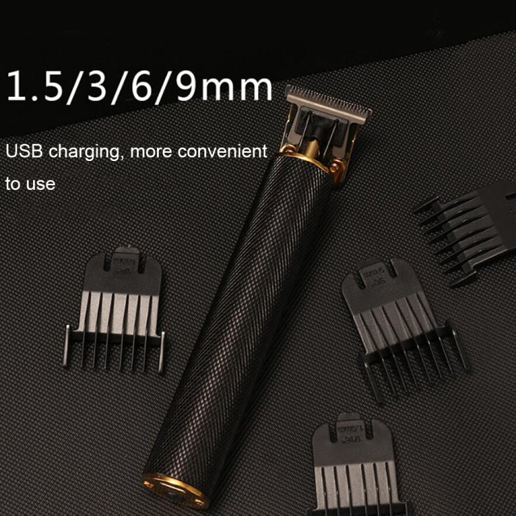 T-Klingen-Haartrimmer aus Stahl | USB-wiederaufladbarer elektrischer Haarschneider