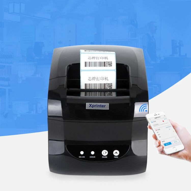 Xprinter XP-365B 80mm Thermal Label Printer – Barcode & Clothing Tag Printer