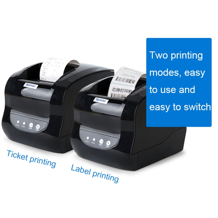 Xprinter XP-365B 80mm Thermal Label Printer – Barcode & Clothing Tag Printer