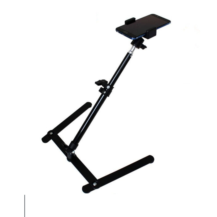 Overhead Ring Fill Light Set with Stand & Phone Mount – LED Beautifying Light for Live Streaming & Food Photography