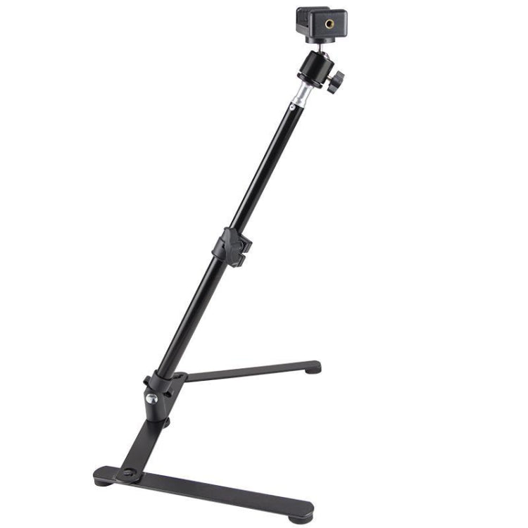 Overhead Ring Fill Light Set with Stand & Phone Mount – LED Beautifying Light for Live Streaming & Food Photography