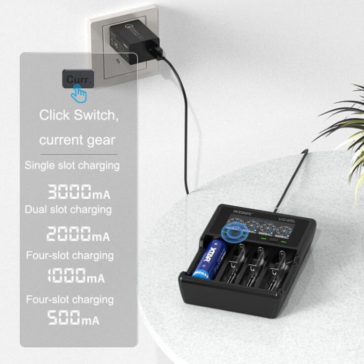 XTAR VC4SL / VC4S 4-Slot Smart Battery Charger