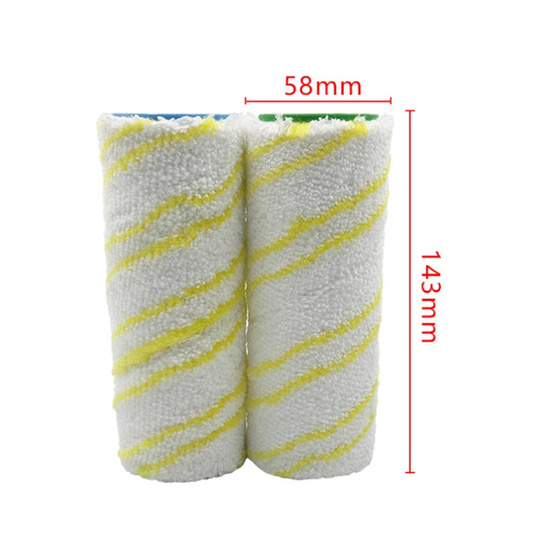 Kärcher FC3D FC5 Replacement Cleaning Roller Brush Set