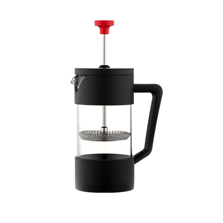 French Press Coffee Maker – Borosilicate Glass with Stainless Steel Filter
