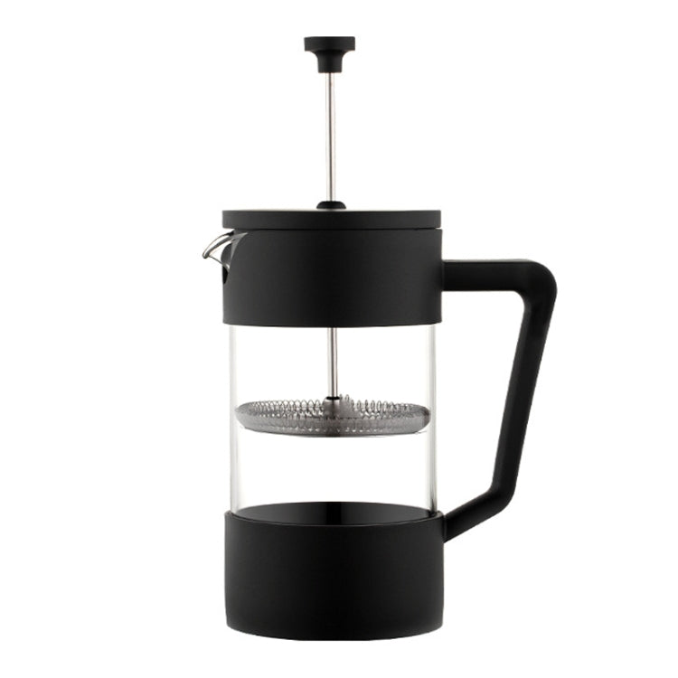 French Press Coffee Maker – Borosilicate Glass with Stainless Steel Filter