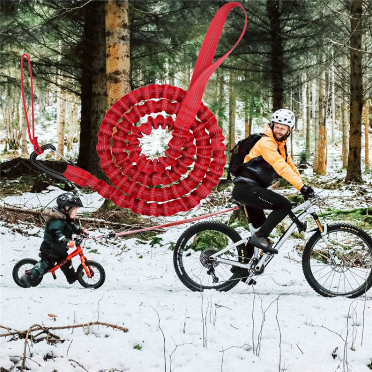 ZXCQYS-L Fahrrad-Abschleppseil Mountainbike Eltern-Kind-Abschleppseil Tragbares Zugseil, ZXCQYS-L Abschleppseil