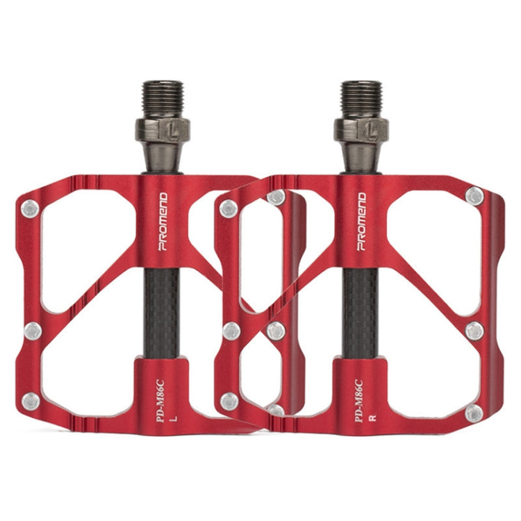 1 Paar PROMEND Fahrrad Rennrad Mountainbike 3 Palin Carbonfaser Lagerpedal, PD-M86C, PD-R87C