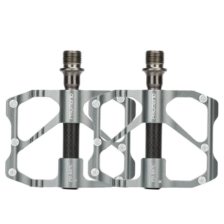 1 Paar PROMEND Fahrrad Rennrad Mountainbike 3 Palin Carbonfaser Lagerpedal, PD-M86C, PD-R87C