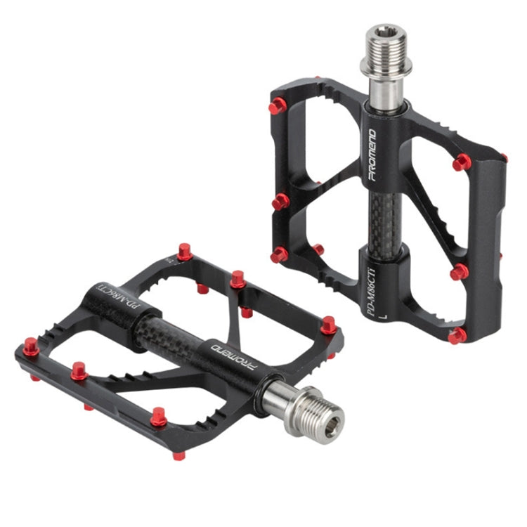 1 Paar PROMEND Titanachse Karbonrohr Fahrradpedal Mountainbike Rennrad 3 Palin Pedal, PD-M86C-TI