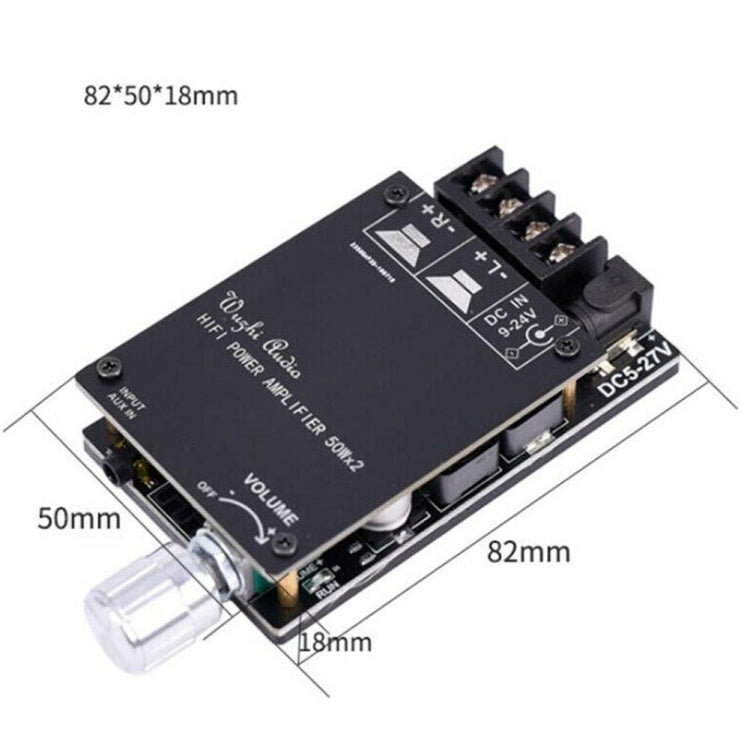 ZK-502C Bluetooth 5.0 Amplifier Board | TPA3116 50W x 2 Stereo