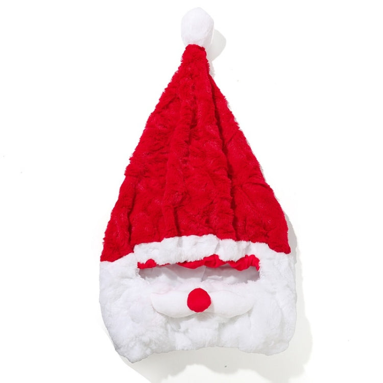Motorradhelm Weihnachtsmütze Outdoor Verrückter Lustiger Weihnachtsmann Helmbezug