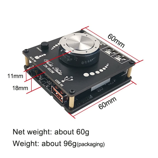 ZK-502M Stereo Bluetooth Digital-Leistungsverstärker-Hauptplatine, ZK-502M