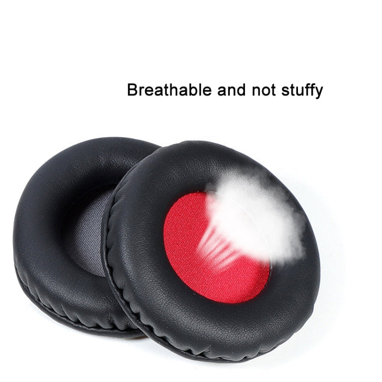 Replacement Earmuffs for Audio-Technica ATH-S200BT | Protein Leather Ear Cushions – Black/Gray, White/Gray, Black/Red, Black/Blue