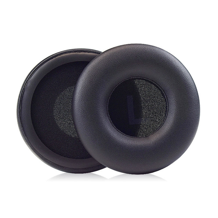 1 par de almohadillas de proteína de cuero y esponja para JBL T450 / Tune 600 / T500BT, negro, morado claro, azul marino