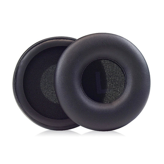 1 par de almohadillas de proteína de cuero y esponja para JBL T450 / Tune 600 / T500BT, negro, morado claro, azul marino