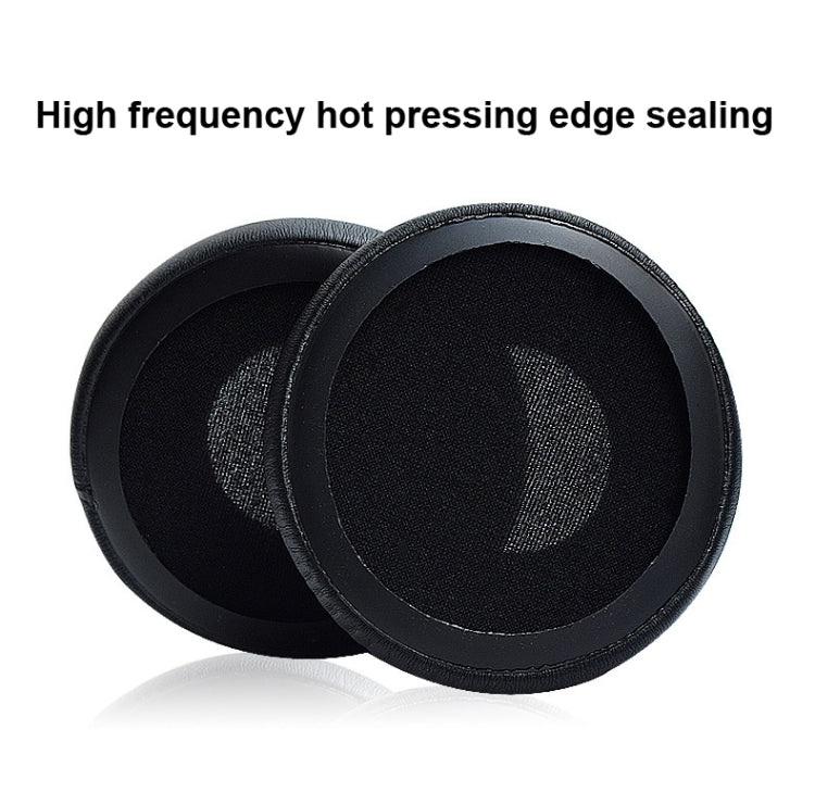 1 par de almohadillas de proteína de cuero y esponja para JBL T450 / Tune 600 / T500BT, negro, morado claro, azul marino