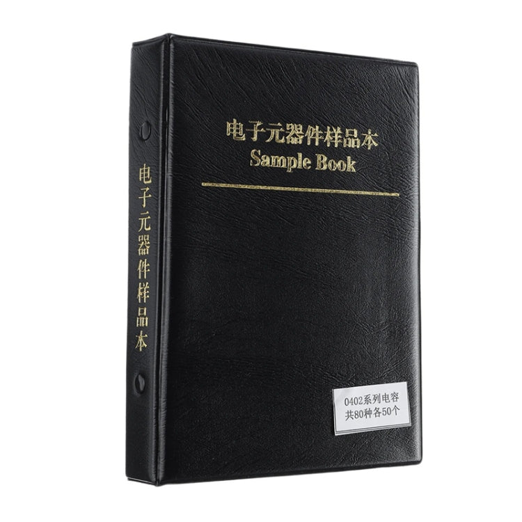 0402 SMD Capacitor Sample Book | 50V Glass Glaze Film Components