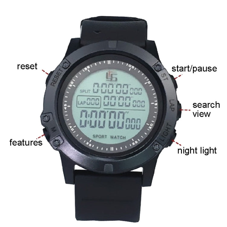 YS-2000 Football Referee Stopwatch | Luminous Display, Alarm & Countdown Timer