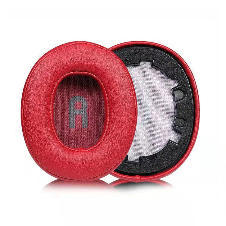 1 Paar Kopfhörer-Abdeckungen/Ohrmuscheln für JBL TUNE700 T750BTNC T700BT, schwarzes Proteinleder, weißes Proteinleder, rotes Proteinleder, blaues Proteinleder