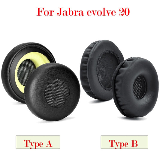Jabra Evolve Headphone Ear Cushion Covers (1 Pair) – Protein Leather | Fits Evolve 20, 20SE, 30, 30II, 40, 65, 65+