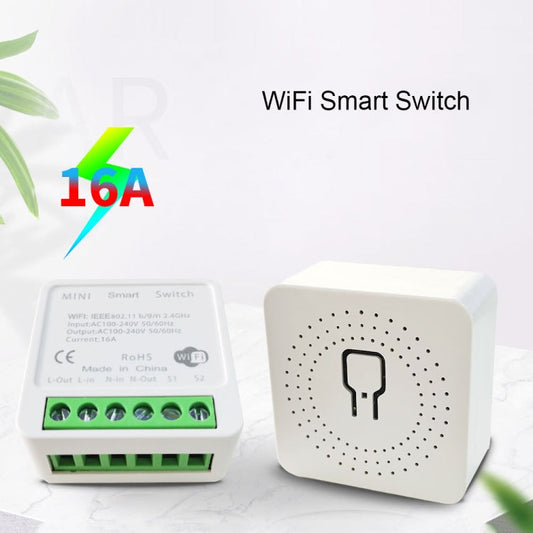 WiFi Smart Switch – Voice & App Remote Control, 16A, IEEE 802.11 b/g/n