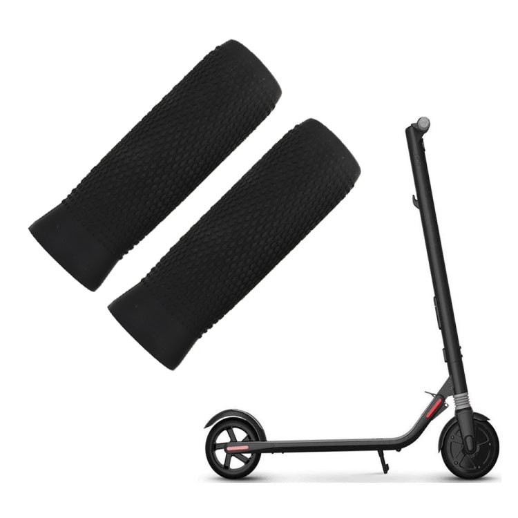 1 Paar Silikon-Lenkerabdeckung, für Ninebot ES1/ES2/ES3/ES4 (Grau), für Ninebot ES1/ES2/ES3/ES4 (Schwarz), für Ninebot G30 MAX (Schwarz), für Ninebot G30 MAX (Grau)