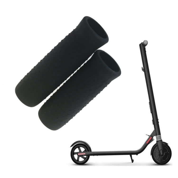 1 Paar Silikon-Lenkerabdeckung, für Ninebot ES1/ES2/ES3/ES4 (Grau), für Ninebot ES1/ES2/ES3/ES4 (Schwarz), für Ninebot G30 MAX (Schwarz), für Ninebot G30 MAX (Grau)
