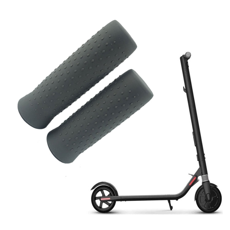 1 Paar Silikon-Lenkerabdeckung, für Ninebot ES1/ES2/ES3/ES4 (Grau), für Ninebot ES1/ES2/ES3/ES4 (Schwarz), für Ninebot G30 MAX (Schwarz), für Ninebot G30 MAX (Grau)