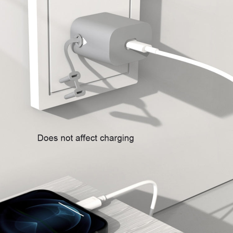 AC01 Ladegerät Silikon Schutzhülle, für Apple Serie 18W&20W, für Huawei Honor 40W, für Huawei Honor 66W, für Apple 5W