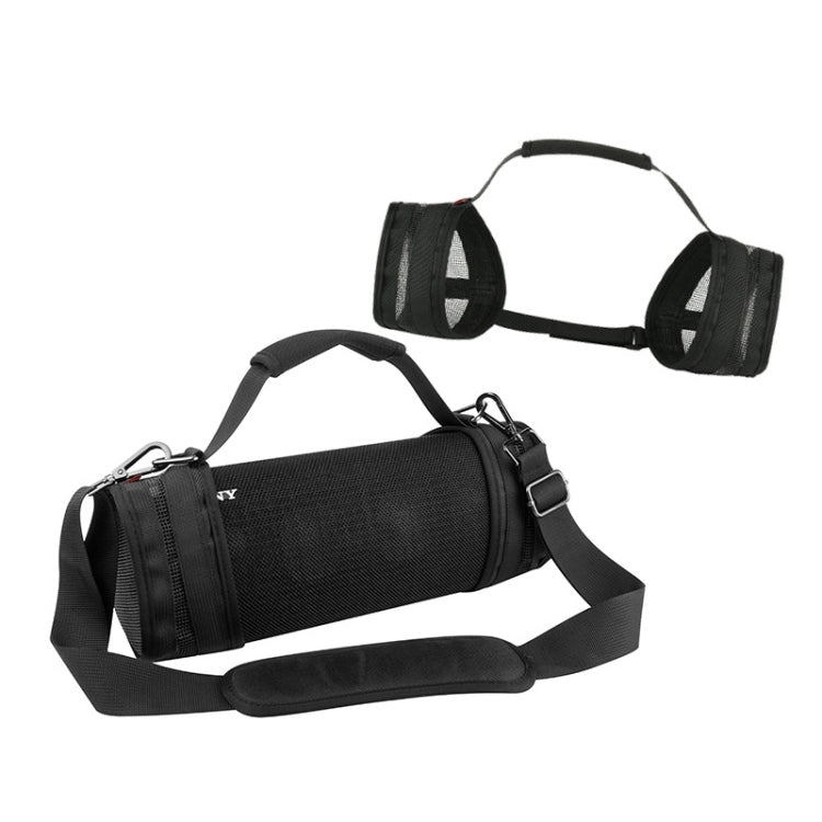Für Sony SRS-XB43 Lautsprecher Schutzhülle Tragetasche, für Sony SRS-XB43 Griffmodell, für Sony SRS-XB43 Schultergurt