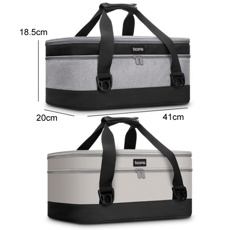 Bolsa de Almacenamiento para Aspiradoras Dyson – Compatible con V7 V8 V10 V11 V12 V15 | Tela Oxford y Cuero de PU
