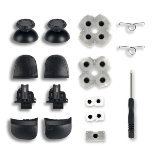 Für PS5 Controller L1 R1 L2 R2 Trigger-Tasten Analog-Stick Leitgummi, Trigger-Tasten