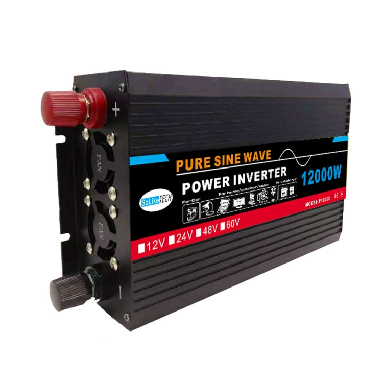 Pure Sine Wave Car Power Inverter | 12V/24V/48V/60V to 220V | 500W–2000W