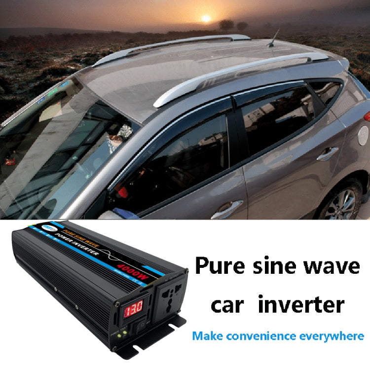 Pure Sine Wave Car Power Inverter | 12V/24V/48V/60V to 220V | 500W–2000W