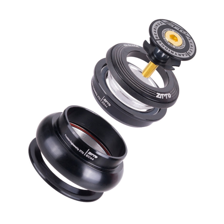 ZTTO Juego de dirección de bicicleta ZS44 EC44 CNC de 1-1/8" a 1-1/2" para horquilla cónica