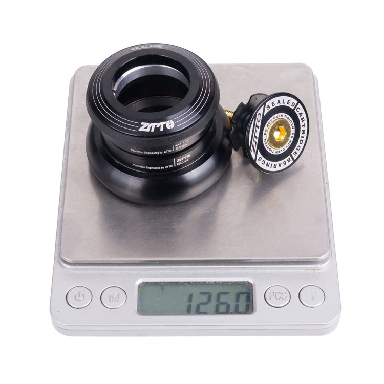 ZTTO Juego de dirección de bicicleta ZS44 EC44 CNC de 1-1/8" a 1-1/2" para horquilla cónica